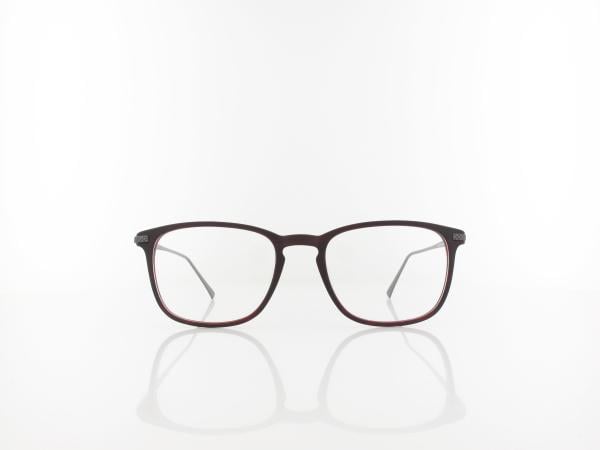 Brilando | AC41 D 52 | matt dark red matt gunmetal