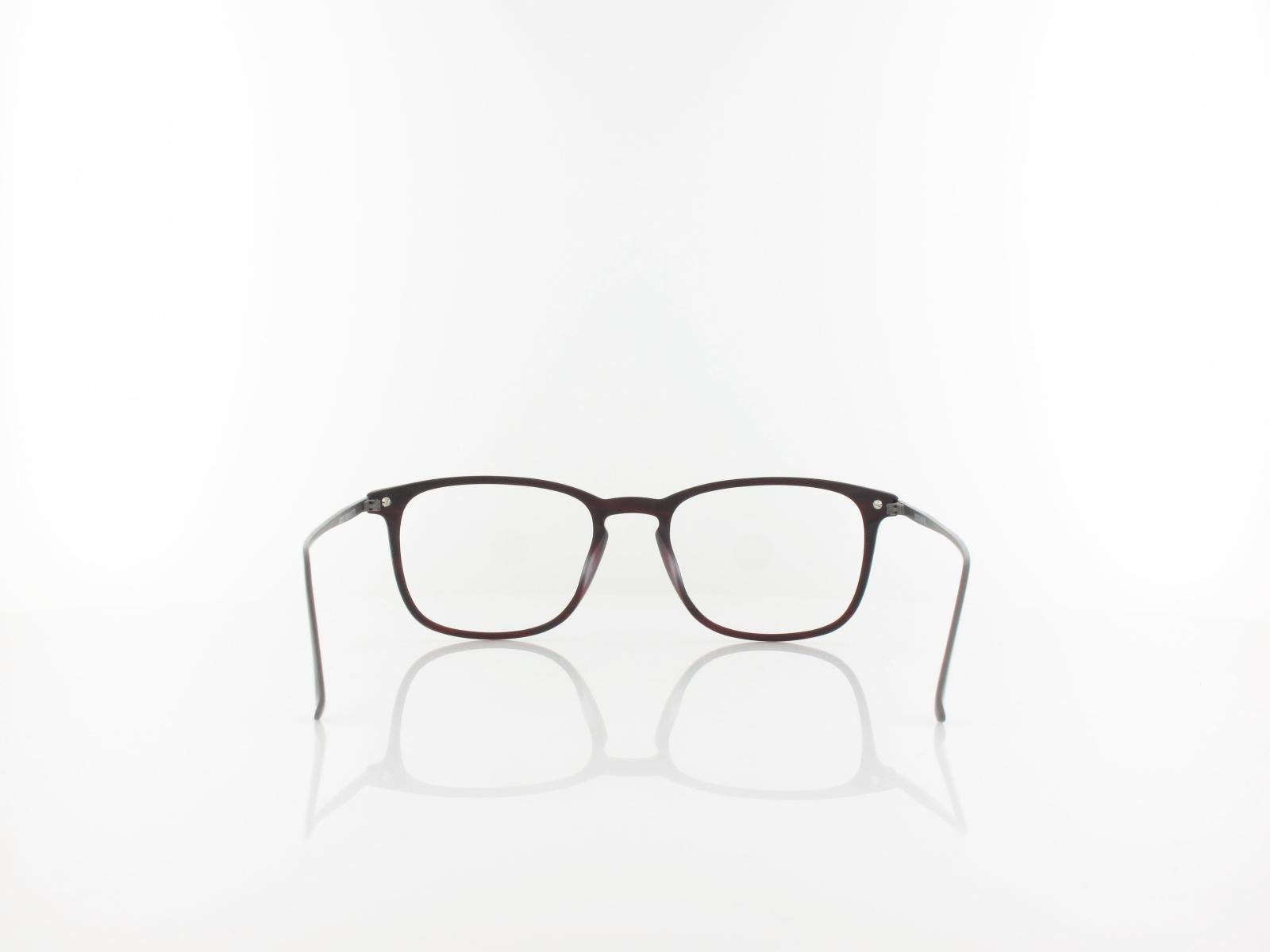 Brilando | AC41 D 52 | matt dark red matt gunmetal
