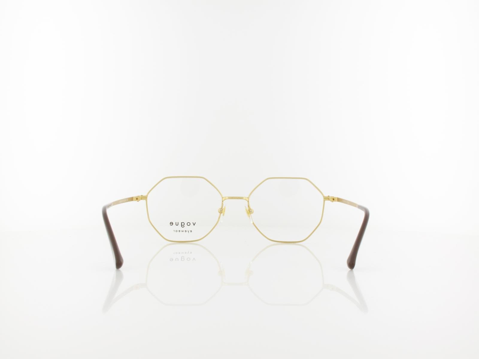 Vogue eyewear | VO4094 997 52 | top brown pale gold