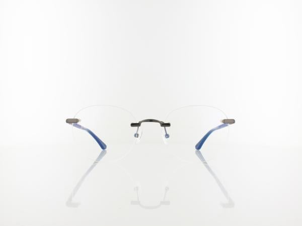 Wood Fellas | Ammil Rimless Titanium 11016 6706 52 | walnut gun shiny