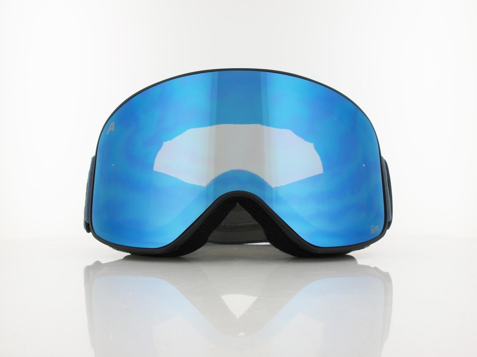 ALPINA | SLOPE A7293 882 | black dirtblue matt / Q-LITE blue