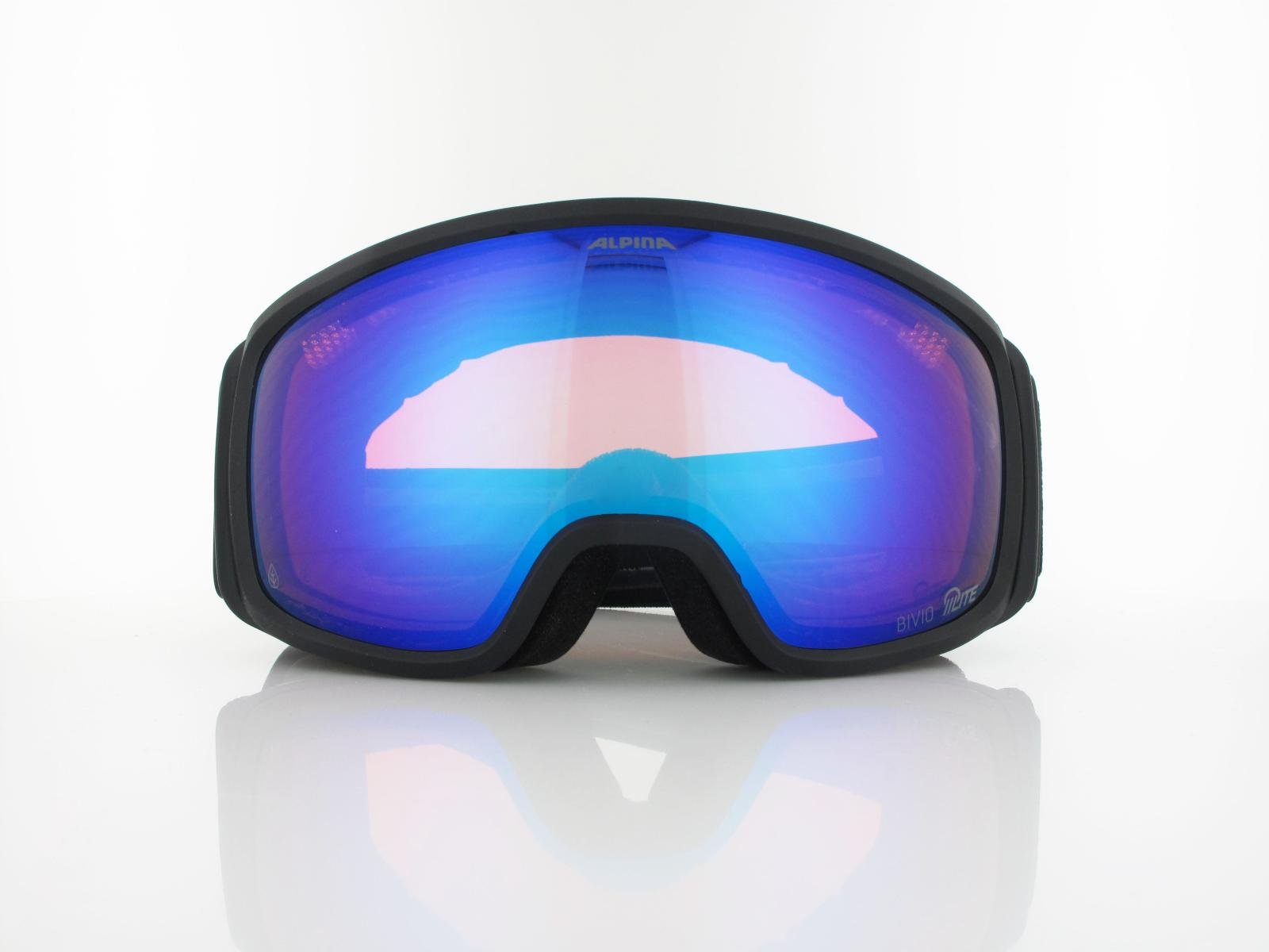 ALPINA | Bivio Q-LITE A7303 831 | black matt / Q-LITE blue