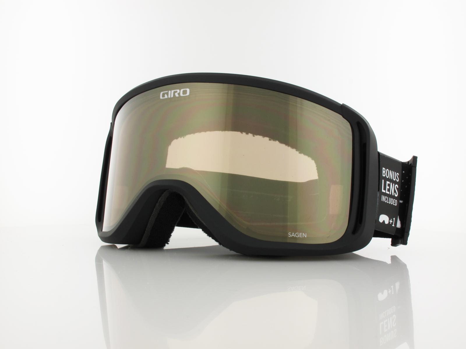 Giro | Sagen 002 | black & white flow / amber gold - yellow