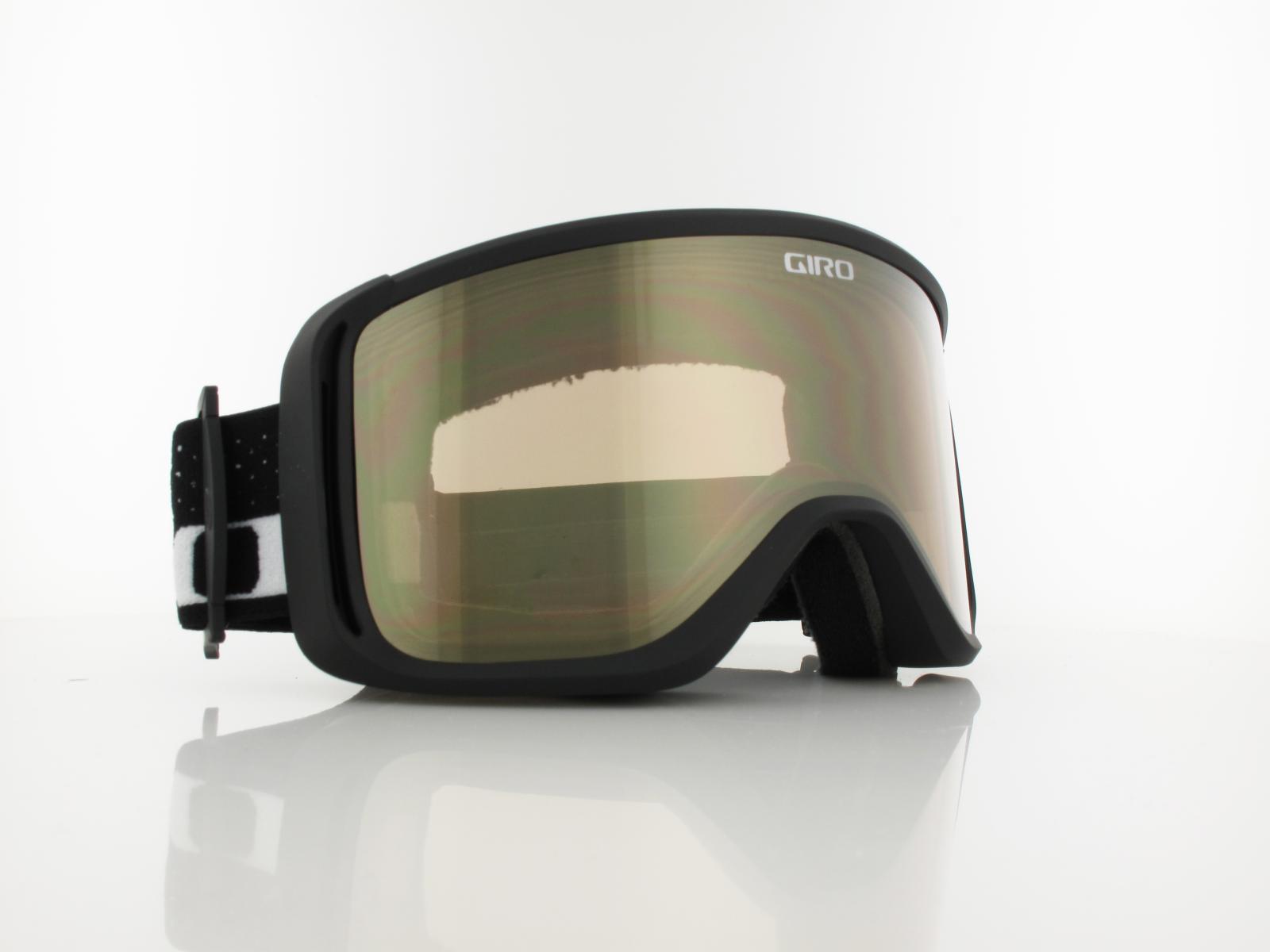 Giro | Sagen 002 | black & white flow / amber gold - yellow