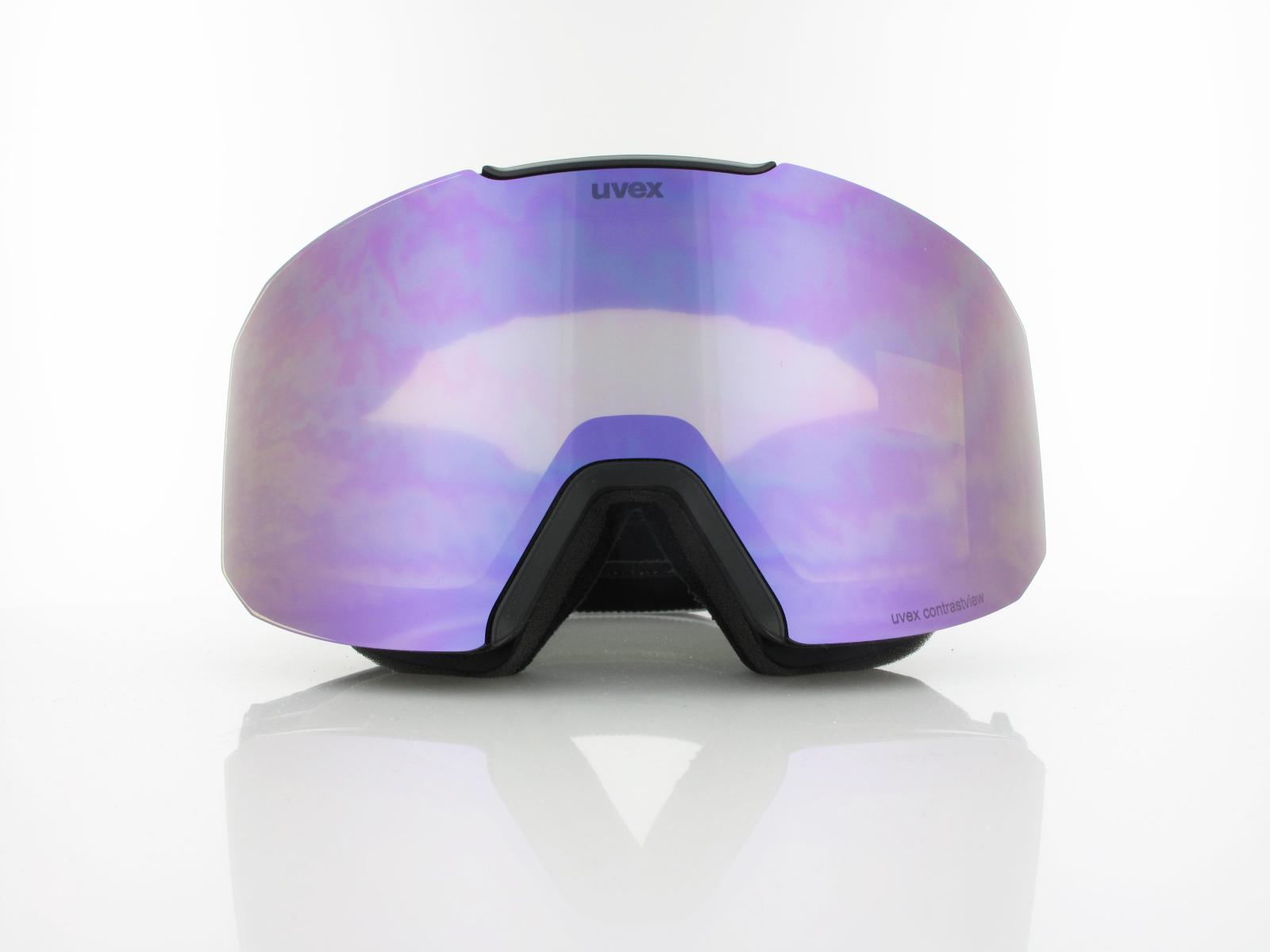 UVEX | evidnt ATTRACT S S550672 2330 | black matt / mirror lavender