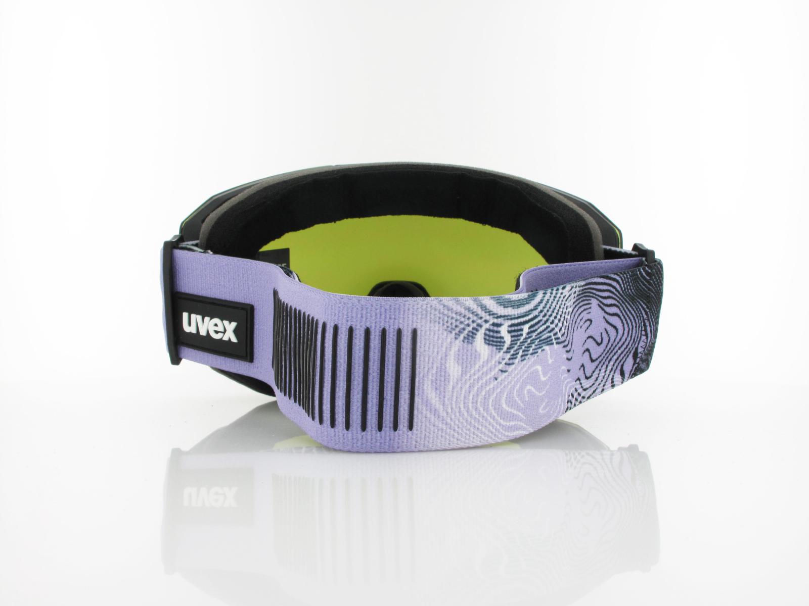 UVEX | evidnt ATTRACT S S550672 2330 | black matt / mirror lavender