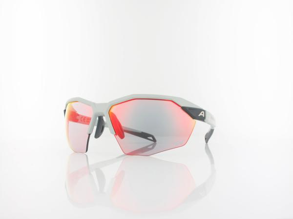 ALPINA TWIST SIX HR QV A8718 522 70 smoke grey matt / qv rainbow mirror