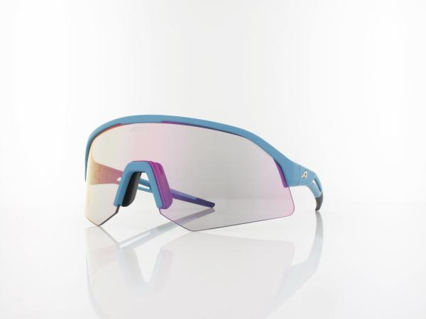ALPINA SONIC HR QV A8732 522 150 smoke blue matt / qv rainbow mirror