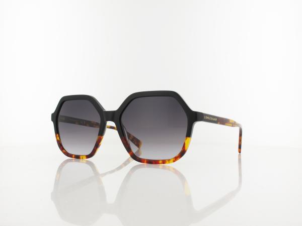 Longchamp LO760S 011 56 black havana / grey gradient