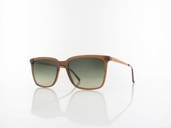 Brilando Premium Sun L2570 54 braun transparent gold / grün-grau verlauf