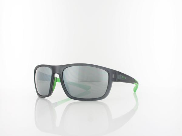 Brilando Premium Sport M2510 58 grau transparent matt grün / grau silberspiegel