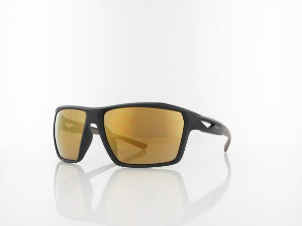 Brilando Premium Sport M2550 62 schwarz matt grau / gold verspiegelt