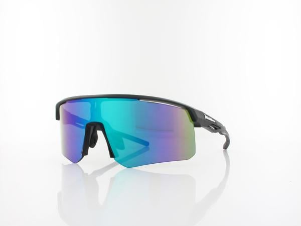 Red Bull SPECT RIDDLE 004 141 black / smoke with green mirror