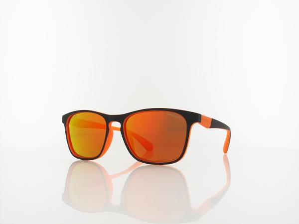Superdry 5017 127P 53 matte black orange / yellow mirror polarized