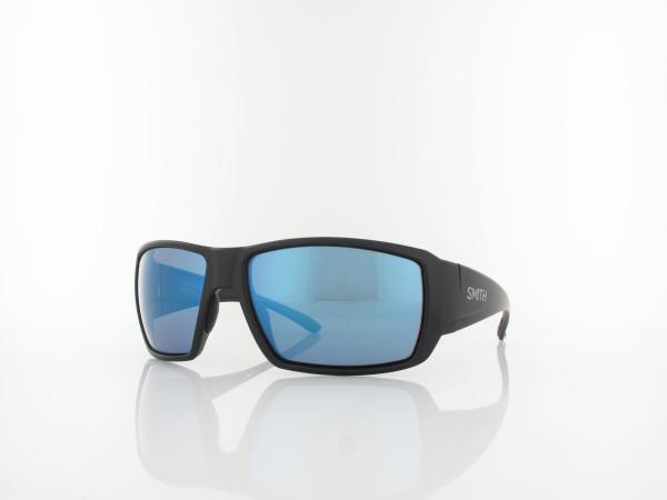 Smith Guide's Choice 003/QG 62 matte black / chromapop glass polarized blue mirror