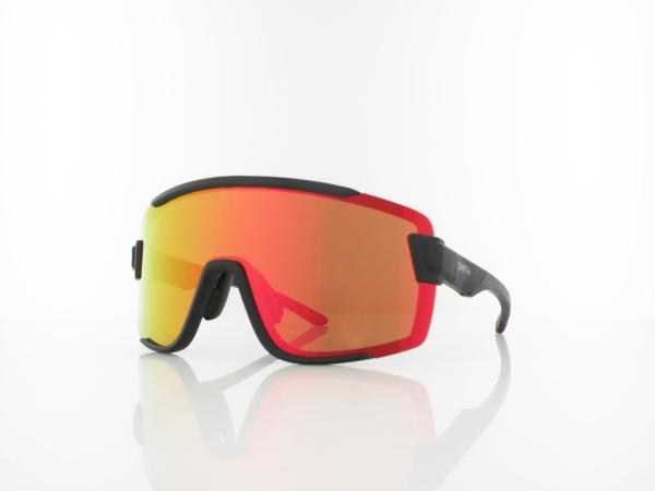 Smith Wildcat 003/X6 140 matte black / chromapop red mirror - clear