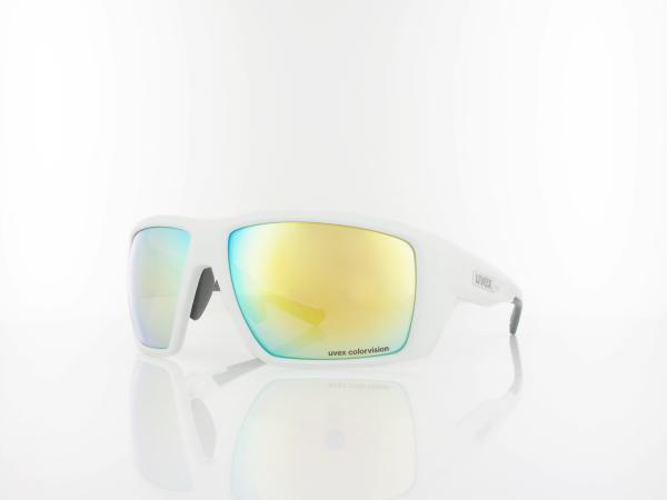 UVEX mtn venture CV S533054 8882 65 white matt / colorvision mirror yellow