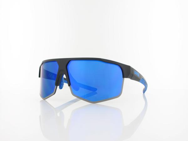UVEX axos set S533081 2416 70 black matt / mirror blue - clear