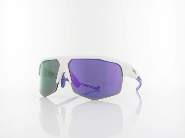 UVEX axos set S533081 8416 70 white matt / mirror purple - clear