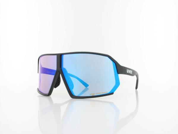 UVEX sportstyle 237 CV S533086 2288 75 black matt / colorvision mirror blue