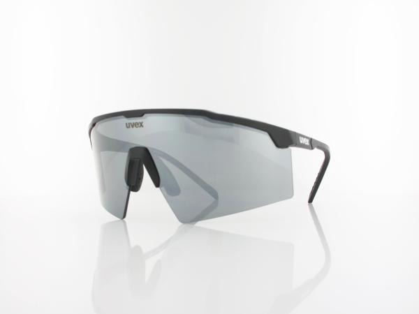 UVEX flowline S534004 2216 141 black matt / mirror silver