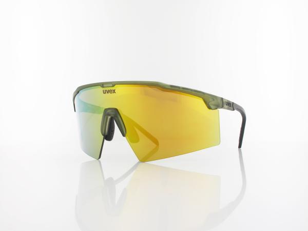 UVEX flowline S534004 7716 141 olive matt / mirror gold