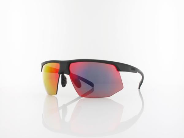 UVEX aerios S534010 2216 60 black matt / mirror red