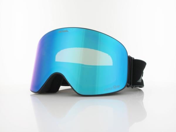 ALPINA FERNIE A7300 834 black matt / Q-LITE mirror blue