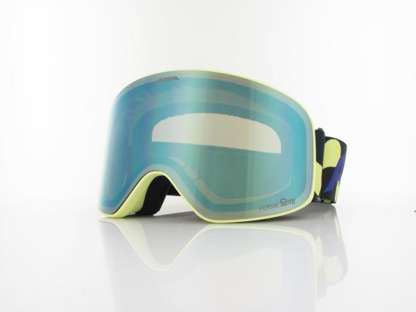 ALPINA FERNIE A7300 872 sunny lime / Q-LITE mirror green