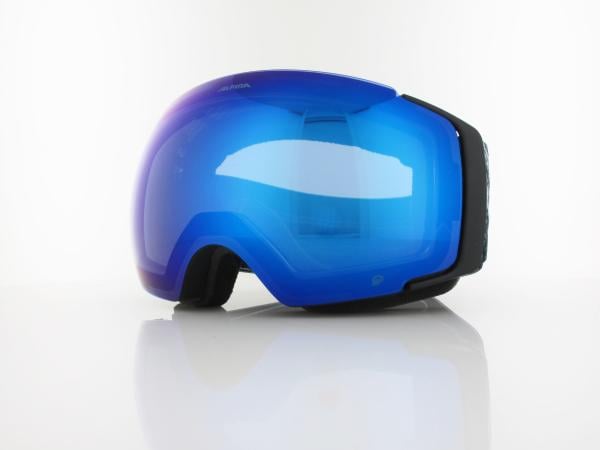 ALPINA FALERA MAG A7310 832 black matt / Q mirror blue