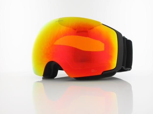 ALPINA FALERA MAG A7311 831 black matt / Q-LITE mirror red