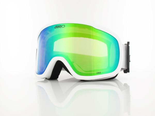 Giro Cruz 008 stacked white / loden green