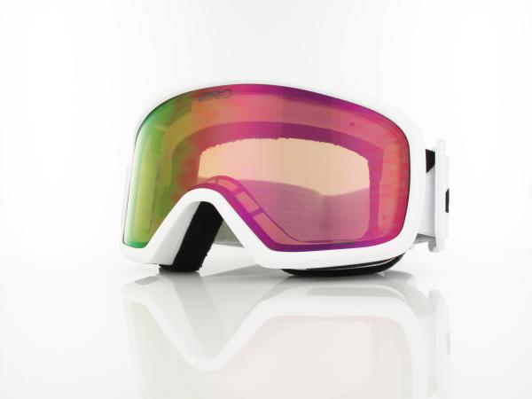 Giro Stomp 006 wordmark white / amber pink