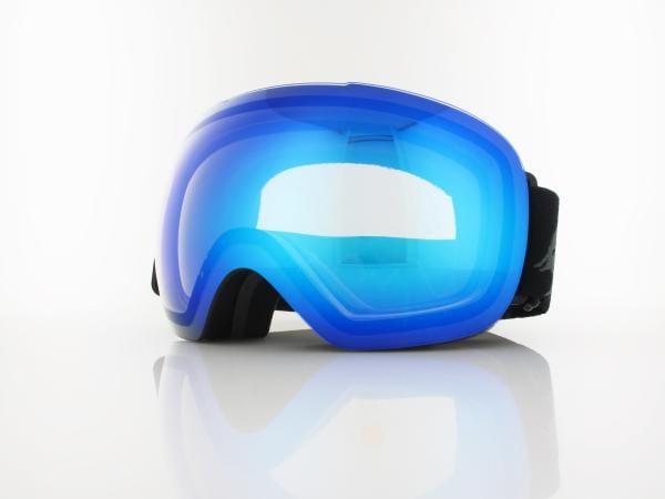 Red Bull SPECT BENT 02BLX matt black black strap grey logo / light blue with blue CHROMX