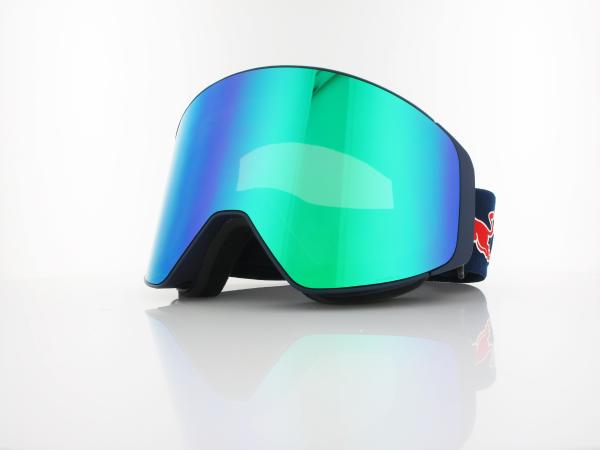 Red Bull SPECT JAMM 07GR3 matt blue blue strap colored logo / smoke green mirror - light pink