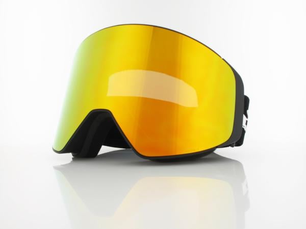 Red Bull SPECT JAMM 09YE2 matt black black strap white logo / smoke yellow mirror - light pink