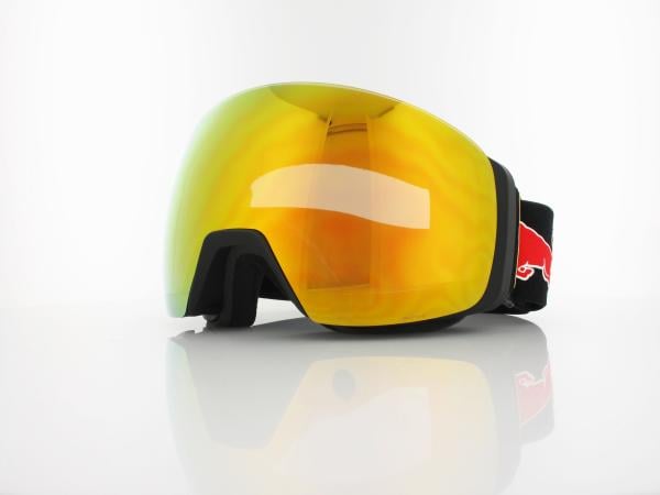 Red Bull SPECT JON 02YE2 matt black black strap colored logo / smoke yellow mirror - light pink