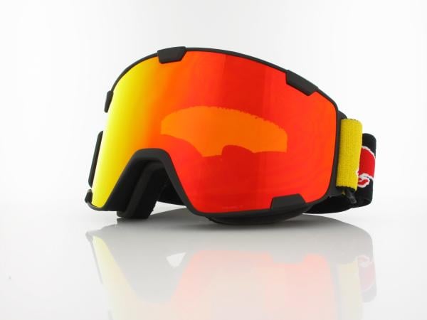 Red Bull SPECT PARK 20RE2 matt black black strap colored logo / orange with red mirror