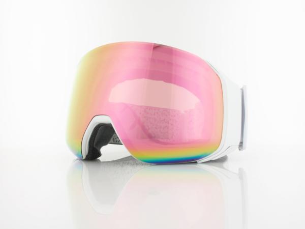 Smith 4D Mag S M00760 0OR99M5 white chunky knit / chromapop everyday rose gold mirror - chromapo