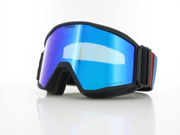 UVEX blast CV S550181 2330 black matt / SL mirror blue - green