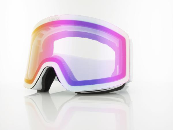 UVEX provoqe V S550681 1130 white matt / DL vario pink mirror - clear