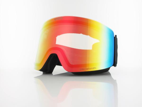UVEX provoqe V S550681 2230 black matt / DL vario rainbow mirror - clear