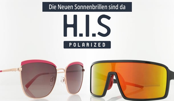 Entdecken Sie die neuesten H.I.S Polarized Sonnenbrillen bei Brillenplatz